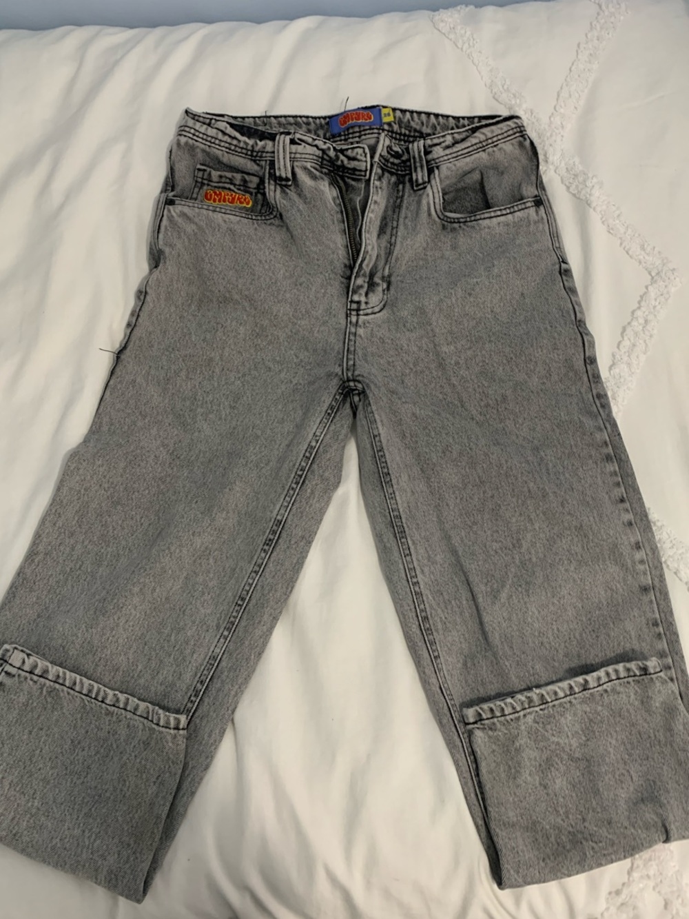 Gray Men's Jeans - Unbranded Classic Straight Fit